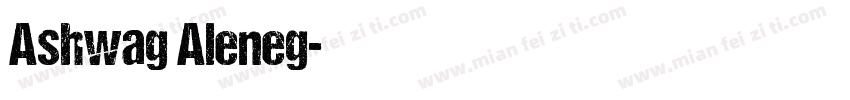 Ashwag Aleneg字体转换